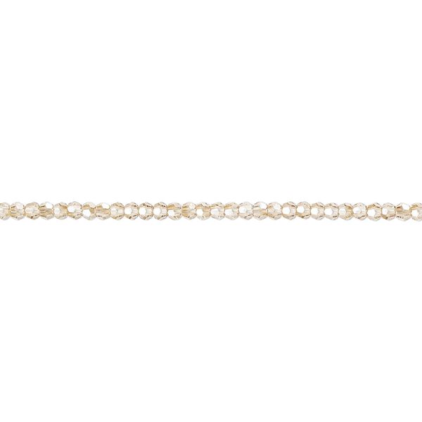 Bead 1440pk crystal golden shadow, Swarovski® 2mm round 5000 image number 0