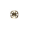 Fancy stone 1pkg72 crystal bronze foil back, Swarovski&reg;, 12mm cushion 4470 image number 0
