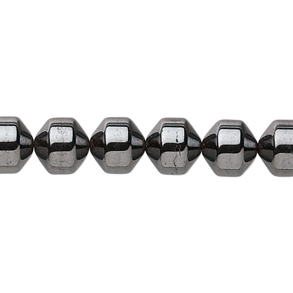 Bead, Hemalyke™ (man-made), 8mm roller. Sold per 15-1/2" to 16" strand. image number 0