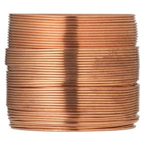 Wire, copper, half-hard, square, 20 gauge. Sold per 50-yard coil.