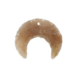 Fancy jasper 1pkg1, hand-knapped naja moon focal natural 25x22mm-27x23mm