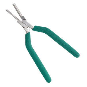 Pliers, Wubbers&reg; Designer Mandrel, pkg/1, medium bail-making, steel and rubber, 6.75 inches.