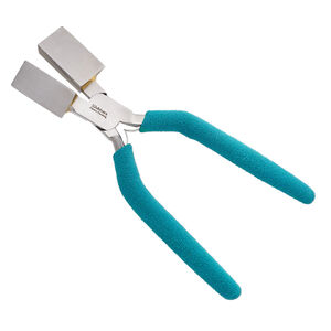 Pliers, Wubbers&reg; Designer Mandrel, pkg/1, jumbo triangular mandrel, steel and rubber, 7 inches.