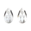 Drop 1pkg1 crystal urban grey, Crystal Passions&reg; 22x13mm pendant pear 6106 image number 0