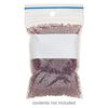 Bag, Tite-Lip™, plastic, blue and clear, 3-1/2x2-1/4" top zip. Sold per pkg of 100. image number 0