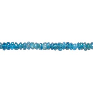 Blue apatite 1pkg1, hand-cut rondelle bead natural 14 inch 3x1mm-4x3mm