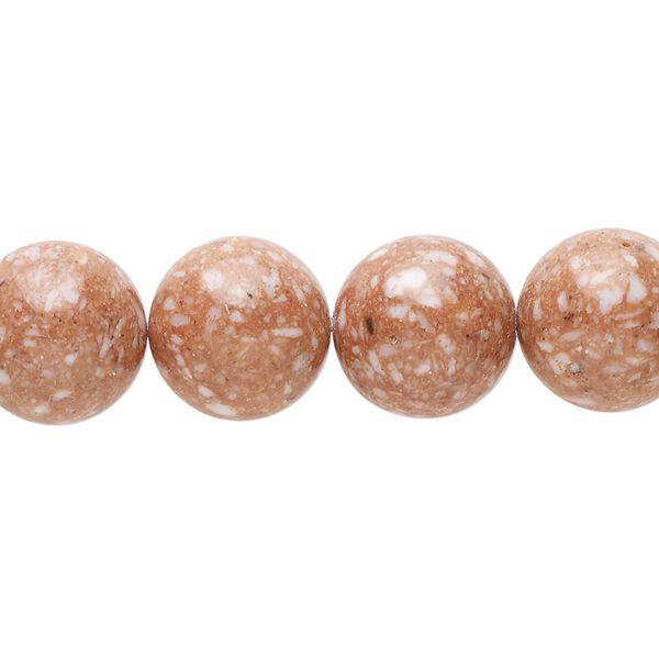 Multi-gemstone / mother-of-pearl shell / resin 1pkg1, round bead 15 inch 11-13mm image number 0