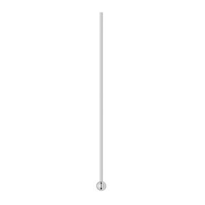 Head pin, sterling silver, 1-1/2 inches with 2mm ball, 24 gauge. Sold per pkg of 10.
