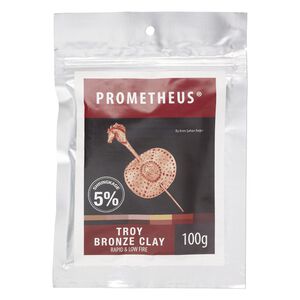 Prometheus® troy bronze clay, rapid and low fire. Sold per 100-gram pkg.