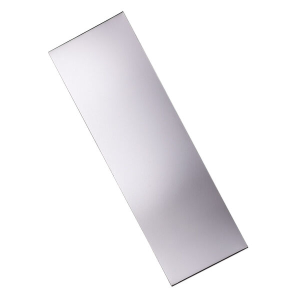 Sheet, sterling silver, half-hard, 18 gauge, 6x2 inches. Sold individually. image number 0