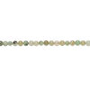 Green aventurine 1pkg1, round bead natural, 15 inch 6-7mm image number 1