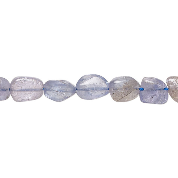 Tanzanite 1pkg1, hand-cut nugget bead C grade, 15 inch mini image number 0