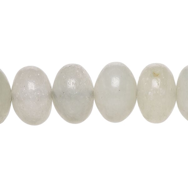 Green aventurine 1pkg1, rondelle bead natural, 15 inch 13x9mm-14x10mm light image number 0