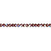 Bead 1pkg144 vivid Siam AB, Preciosa Czech crystal, 3mm bicone image number 0