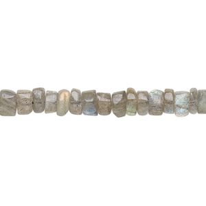Labradorite 1pkg1, hand-cut uneven rondelle bead natural 8 inch 5x2mm-6x4mm