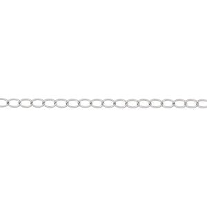 Chain 1pkg1 curb, 1.9mm, stainless steel 50 foot unfinished