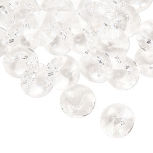 Drop 144pk crystal, Preciosa Czech crystal 10mm pendant rivoli
