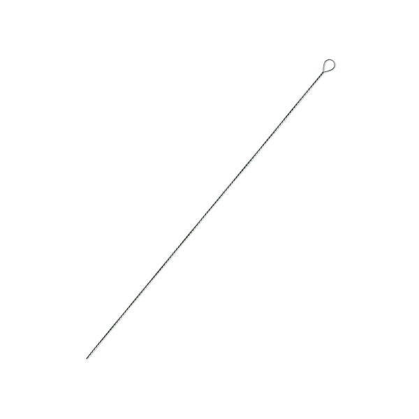 Needle, stainless steel, #12 medium-heavy, 2-1/2 to 3-inch twisted. Sold per pkg of 100. image number 0