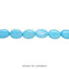 Magnesite 1pkg1, oval bead 15.5-16 inch 8x6mm image number 1
