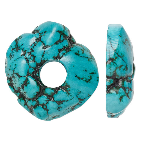Magnesite 1pkg1, freeform donut focal B grade, 36-40mm image number 0