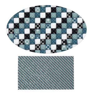 Adhesive sheet 1pkg1, My Style Deco Art™, peel-off, resin and glue, black grey ombre, 8 x 4-3/4 inch rectangle, 1.8mm thick.