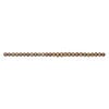 Freshwater pearl 1pkg1, semi-round, 15 inch iris gold 7-9mm cultured image number 1