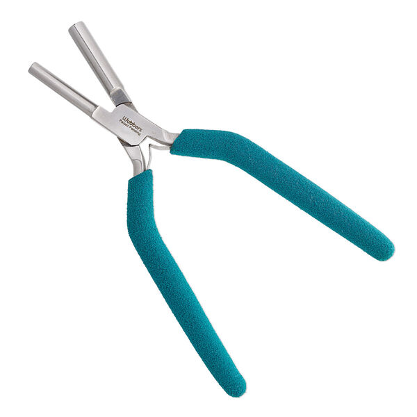 Pliers, Wubbers® Designer Mandrel, pkg/1, large oval mandrel, steel and rubber, 6.75 inches. image number 0