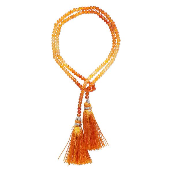Carnelian 1pkg1, hand-cut faceted round bead 15.5-16 inch 3-3.5mm image number 0