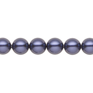 Pearl 1pkg50 iris, Crystal Passions&reg; 8mm round 5810
