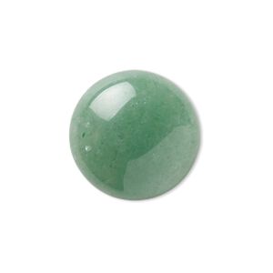 Green aventurine 1pkg4, calibrated round cab natural 16mm