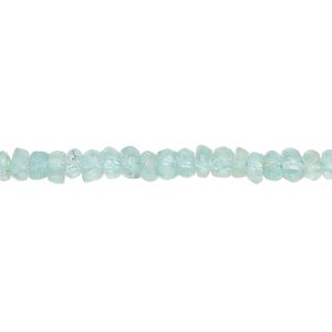 Apatite 1pkg1, hand-cut tumbled faceted rondelle bead natural 12 inch 3x1mm-4x3mm