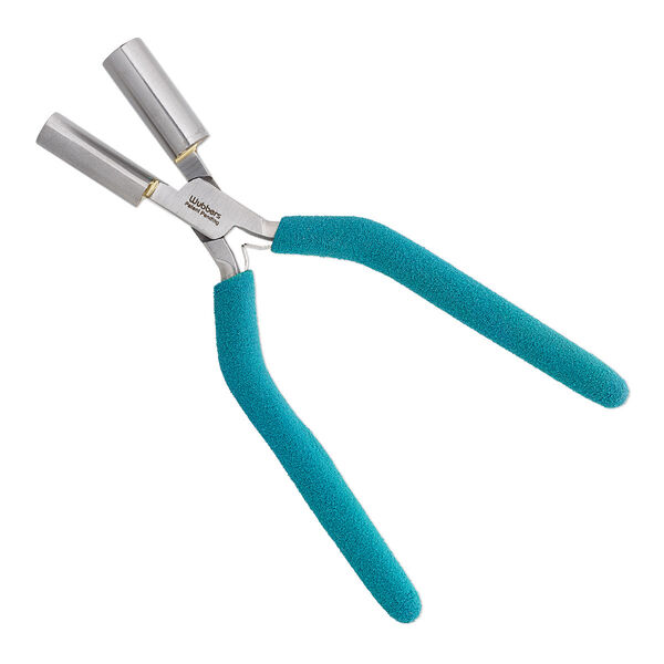 Pliers, Wubbers® Designer Mandrel, pkg/1, jumbo oval mandrel, steel and rubber, 7 inches. image number 0