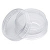 Organizer, clear plastic, 6-3/8 x 4-7/8 x 1 inch rectangle with 12 containers. Sold individually. image number 2