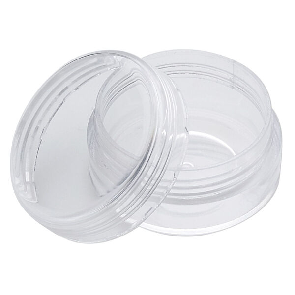 Organizer, clear plastic, 6-3/8 x 4-7/8 x 1 inch rectangle with 12 containers. Sold individually. image number 2