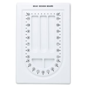 Bead board, polystyrene, white, 12-1/2 x 8-1/2 inch rectangle. Sold individually.