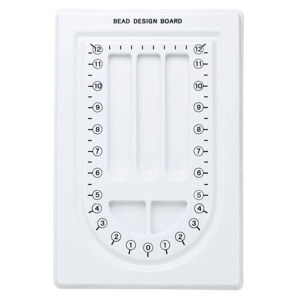 Bead board, polystyrene, white, 12-1/2 x 8-1/2 inch rectangle. Sold individually. image number 0