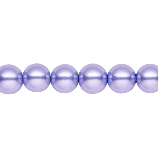 Pearl 1pk violet, Celestial Crystal&reg; 8mm round 15.5-16 inch image number 0