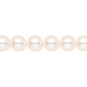 Pearl 250pk creamrose, Crystal Passions® 8mm round 5810