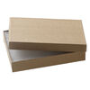 Paper / "cotton" (polyester) 1pkg4, rectangle box kraft 5.25x3.75x.88 inch image number 0