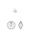 Drop 720pk peridot, Swarovski® ReCreated™ 6mm pendant mini disk 6428 image number 0