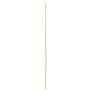 Stick pin, brass, 6 inches, 18 gauge. Sold per pkg of 10.