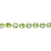Bead, glass 1pkg8, multicolored, 12mm round with hand-painted flower. image number 1