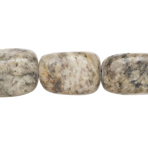 Pink sesame jasper 1pkg1, nugget bead natural, 15 inch small to medium