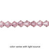 Bead 24pk cantaloupe, Crystal Passions&reg; 6mm bicone 5328 image number 1