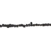 Mother-of-pearl shell 1pkg1, matte triangle tube bead 15 inch black 7x6mm-10x9mm image number 1