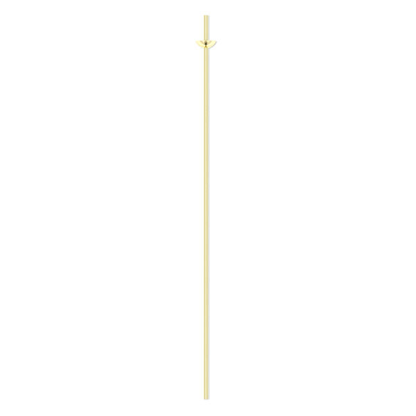 Head pin, 14Kt gold-filled, 24 gauge, 2 inches with cup and peg. Sold per pkg of 4. image number 0