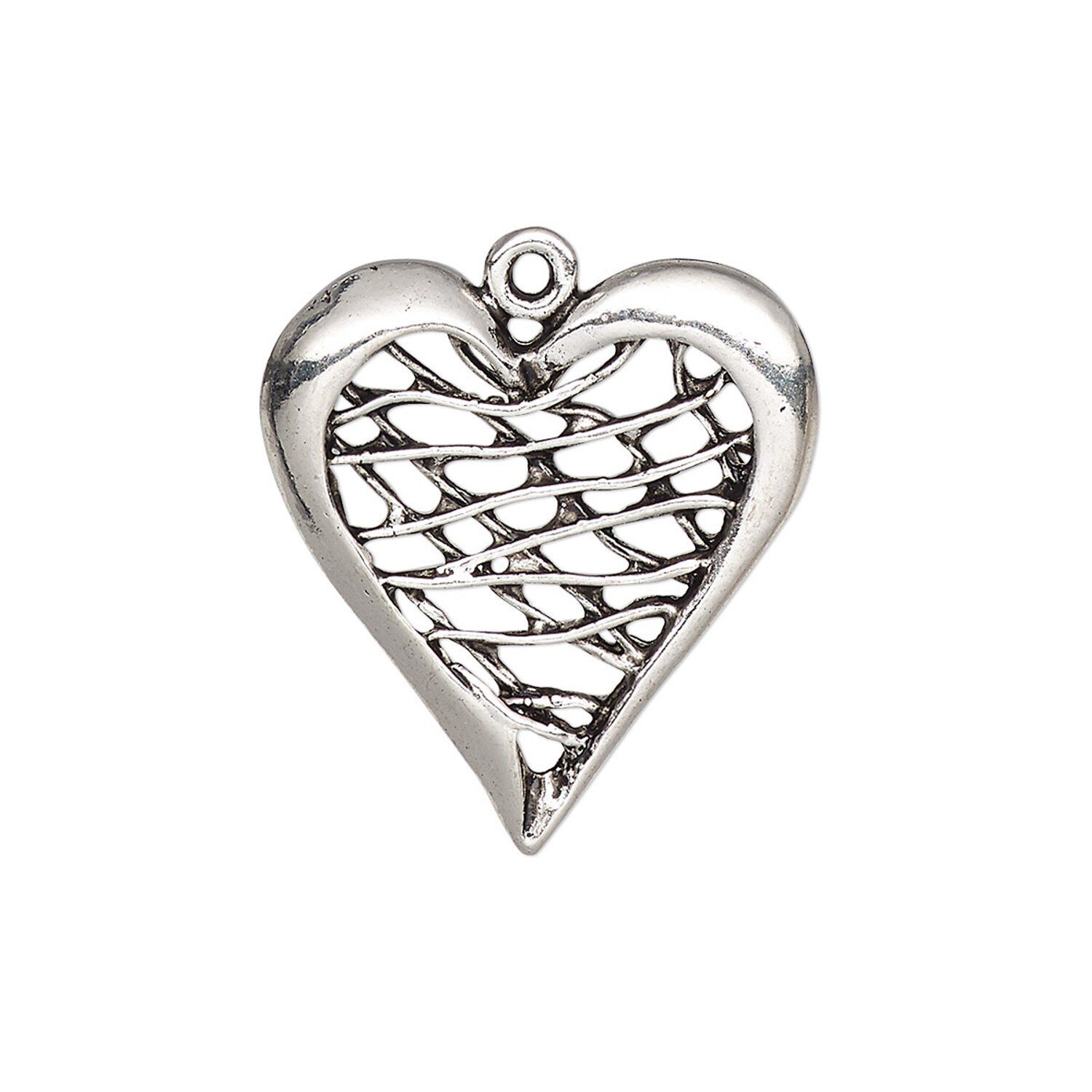 thumbnail image 2 of 50 Antiqued Silver Plated Pewter Sea Shell Charms, 11x11mm Single Sided, Beach Theme 2 of 4