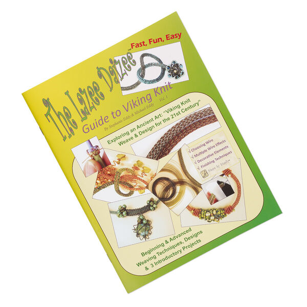 Book, "The Lazee Daizee™: Guide to Viking Knit, Volume 1" by Stephanie Eddy & Michael Eddy. Sold individually. image number 0