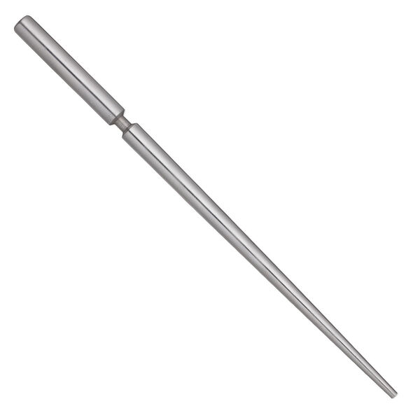 Mandrel, steel, 11 inches with 4.5-12.5mm round for bezel making. Sold individually. image number 0