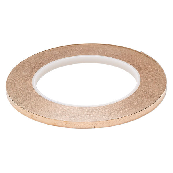 Adhesive foil, Studio Pro™, copper, pkg/36 yards, 5.6mm wide. image number 0